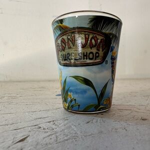 Ron Jon Surf Shop Tropical Shot Glass - new and never used